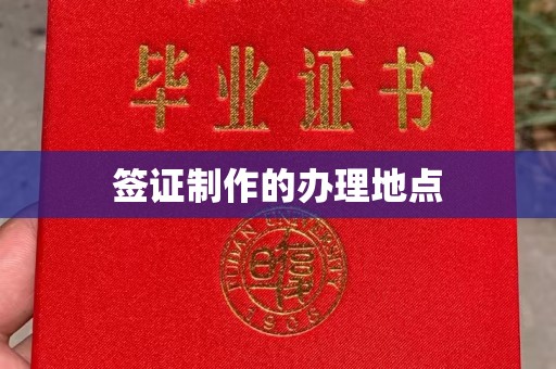 荣县签证制作的办理地点