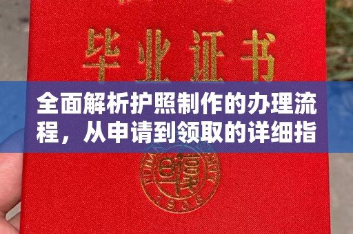 荣县全面解析护照制作的办理流程，从申请到领取的详细指南