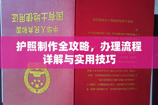 荣县护照制作全攻略，办理流程详解与实用技巧